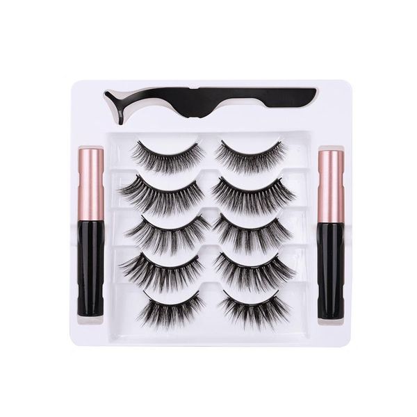 false eyelashes 3d magnetic eyelash and eyeliner set 5pairs multi styles lashes reusable natural ultra-lightweight kit
false eyelashes 3d magnetic eyelash and eyeliner set 5pairs multi styles lashes reusable natural ultra-lightweight kit