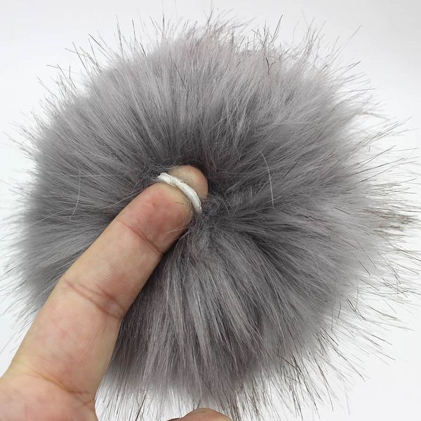 12 8 10 diy 15cm fraux fox 10/lot fur pompom pendants for pom om keychains, Silver
12 8 10 diy 15cm fraux fox 10/lot fur pompom pendants for pom om keychains, Silver