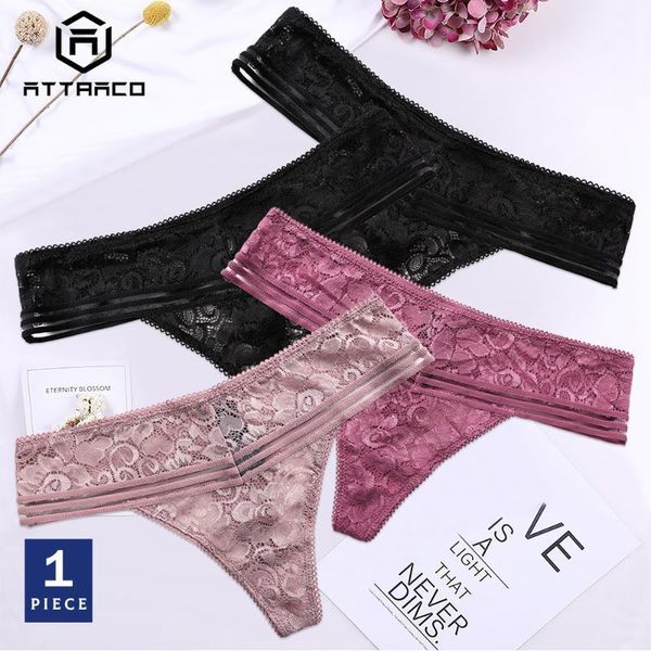 attraco underwear panties briefs 1 pcs women's thong lace string tanga cotton soft cute colorful transparent hollow-out1, Black;pink
attraco underwear panties briefs 1 pcs women's thong lace string tanga cotton soft cute colorful transparent hollow-out1, Black;pink