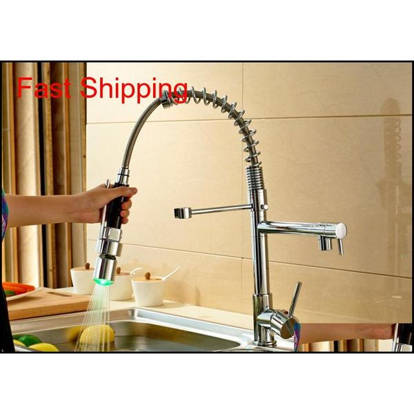 new chrome led pull down spring kitchen faucet swivel spout mi qyltpb item_home
new chrome led pull down spring kitchen faucet swivel spout mi qyltpb item_home