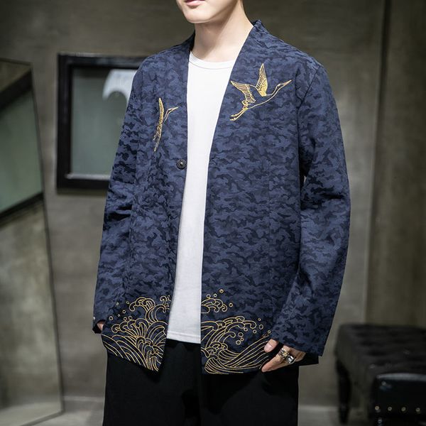 new men's 2021 chinese style vintage jackets embroidery casual oversize coats man jacket clothing fashion lh0i, Black;brown
new men's 2021 chinese style vintage jackets embroidery casual oversize coats man jacket clothing fashion lh0i, Black;brown