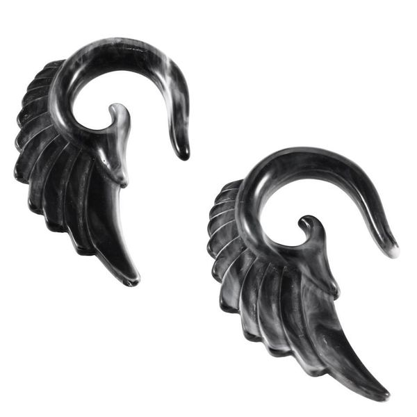 2pcs/lot acrylic spiral ear gauges ear tapers stretching plugs and tunnels expanders body piercing jewelry fake ear expander q bbywuc, Silver
2pcs/lot acrylic spiral ear gauges ear tapers stretching plugs and tunnels expanders body piercing jewelry fake ear expander q bbywuc, Silver
