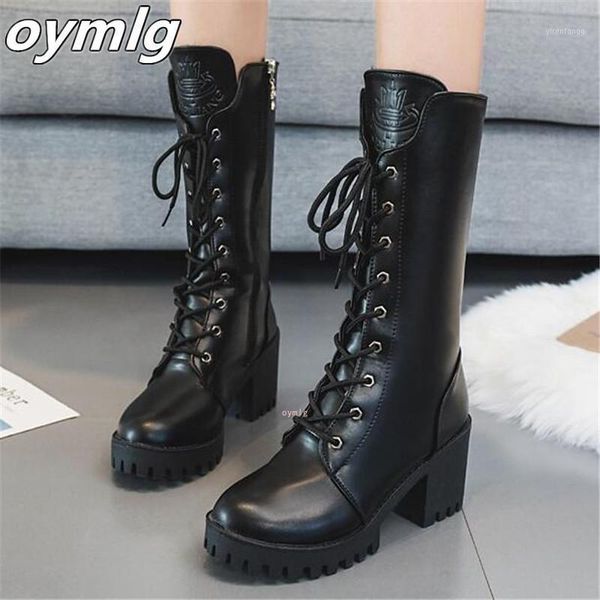 autumn winter women boots shoes mid boots mid-calf lace up round toe thick high heels solid lady casual female pumps shoes1, Black
autumn winter women boots shoes mid boots mid-calf lace up round toe thick high heels solid lady casual female pumps shoes1, Black