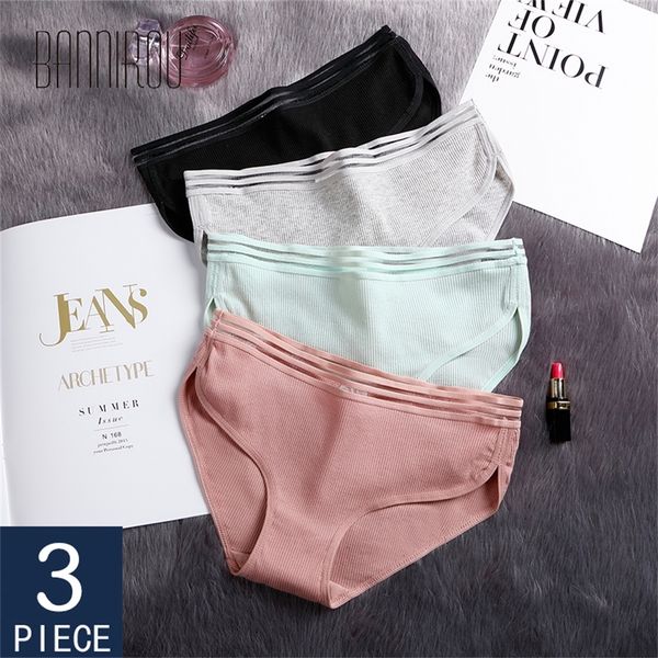 3 pcs underwear for woman cotton panties female briefs soft woman underwear female panties briefs 2020 bannirou lj200822, Black;pink
3 pcs underwear for woman cotton panties female briefs soft woman underwear female panties briefs 2020 bannirou lj200822, Black;pink