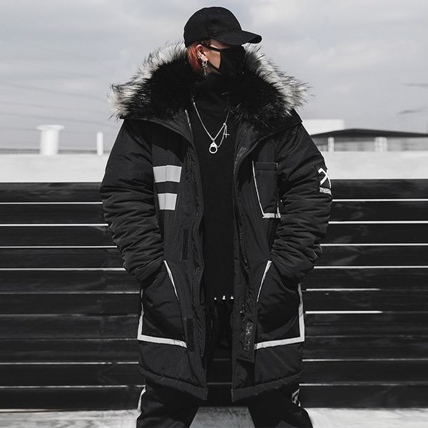 2020 men thick warm cotton hip hop jackets coats parkas male casual fashion loose style hooded jackets streetwear, Black;brown
2020 men thick warm cotton hip hop jackets coats parkas male casual fashion loose style hooded jackets streetwear, Black;brown