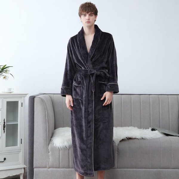 men's sleepwear men flannel kimono robe gown coral fleece bathrobe thicken male winter nightgown nightwear lingerie oversized 3xl, Black;brown
men's sleepwear men flannel kimono robe gown coral fleece bathrobe thicken male winter nightgown nightwear lingerie oversized 3xl, Black;brown