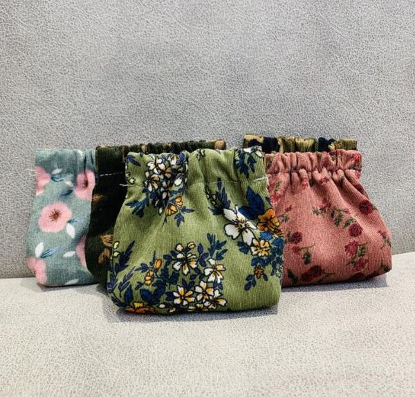 DHL100pcs Women Retro corduroy Floral Printing Drawsting Short Coin Purses Mix Color, Dark pink
DHL100pcs Women Retro corduroy Floral Printing Drawsting Short Coin Purses Mix Color, Dark pink