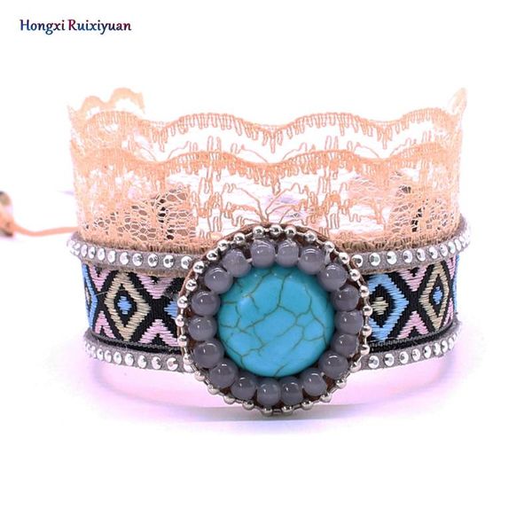 bangle bracelet lace handmade beaded bohemian activity knot retro pattern ladies charm natural jewelry, Black
bangle bracelet lace handmade beaded bohemian activity knot retro pattern ladies charm natural jewelry, Black