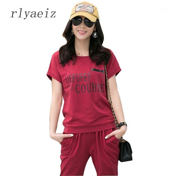 rlyaeiz new printed letter 2 piece set 2020 casual women tracksuits t-shirts + calf-length pants sporting suits plus size 4xl1, Gray
rlyaeiz new printed letter 2 piece set 2020 casual women tracksuits t-shirts + calf-length pants sporting suits plus size 4xl1, Gray