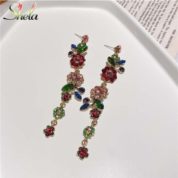 long tassel flower earrings dangle bohemian wedding fashion jewelry for women wholesale s925 sterling silverpin high quality, Silver
long tassel flower earrings dangle bohemian wedding fashion jewelry for women wholesale s925 sterling silverpin high quality, Silver