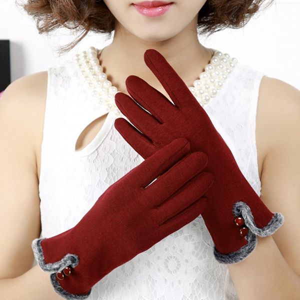 women' autumn riding warm winter gloves double button touch screen solid color thickened fluffy outdoor velvet cotton gloves, Blue;gray
women' autumn riding warm winter gloves double button touch screen solid color thickened fluffy outdoor velvet cotton gloves, Blue;gray