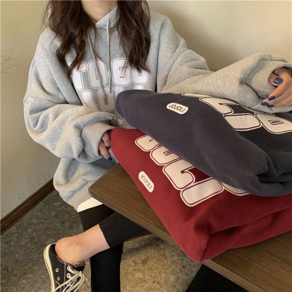 qrwr 2020 new women sweatshirt autumn winter korean casual letter print pullovers loose oversized thick fleece sweatshirt women q1217, Black;white
qrwr 2020 new women sweatshirt autumn winter korean casual letter print pullovers loose oversized thick fleece sweatshirt women q1217, Black;white