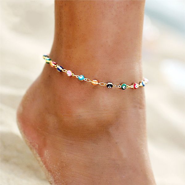 2021 new foot jewelry creative minimalist harry potter seven color water drops devil eyes foot chain, Red;blue
2021 new foot jewelry creative minimalist harry potter seven color water drops devil eyes foot chain, Red;blue