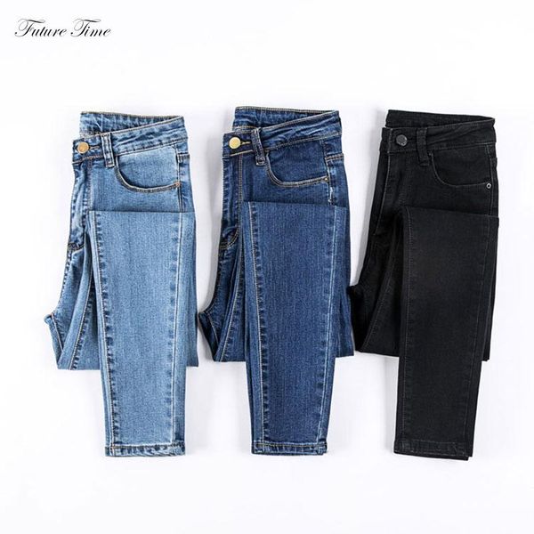 women's jeans women pencil pants high waist elastic slim skinny 2021 autumn spring vintage blue denim brand clothing streetwear c1620
women's jeans women pencil pants high waist elastic slim skinny 2021 autumn spring vintage blue denim brand clothing streetwear c1620
