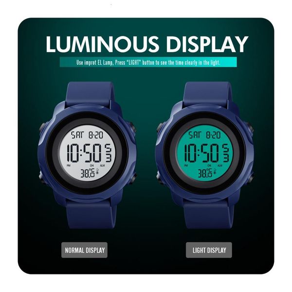 skmei body temperature mens electronic watch sports waterproof silicone luminous alarm clock male digital watch montre homme, Silver
skmei body temperature mens electronic watch sports waterproof silicone luminous alarm clock male digital watch montre homme, Silver