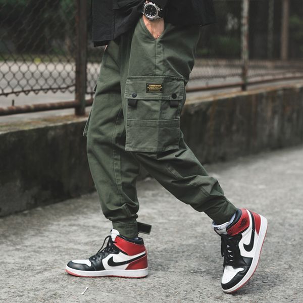 new arrival 2020 cotton cargo pants hipping pockets total length military men in overalls and elastic waistband of the army rua7, Black
new arrival 2020 cotton cargo pants hipping pockets total length military men in overalls and elastic waistband of the army rua7, Black