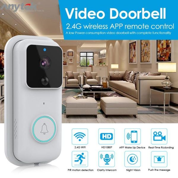 смарт wifi дверной b60 1080p wireless hd видео дверной интерком инфракрасный ночного видения дверной звонок
смарт wifi дверной b60 1080p wireless hd видео дверной интерком инфракрасный ночного видения дверной звонок