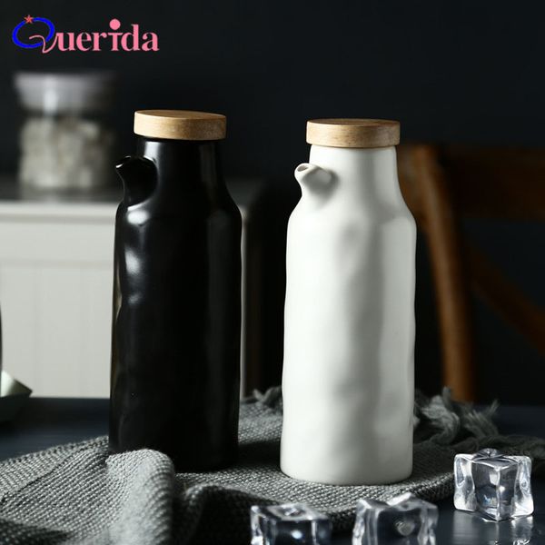 400ml ceramic bottle kitchen vinegar olive dispenser cooking seasoning bottles for oil pot gravy boats tools accessories q0108
400ml ceramic bottle kitchen vinegar olive dispenser cooking seasoning bottles for oil pot gravy boats tools accessories q0108