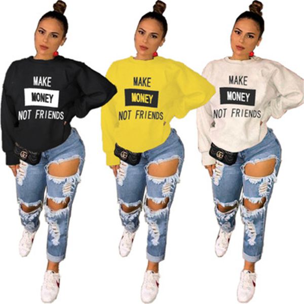 women letter pattern sweatshirts fashion trend round neck long sleeve pullover designer female spring new loose casual sweatshirts, Black
women letter pattern sweatshirts fashion trend round neck long sleeve pullover designer female spring new loose casual sweatshirts, Black