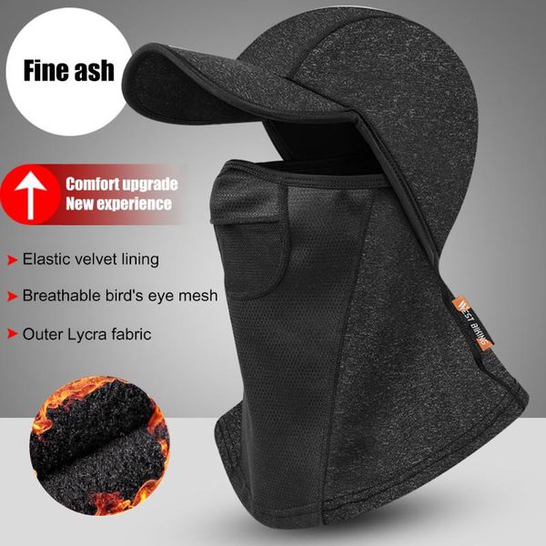 windproof sports cycling hats balaclava men women biking fishing winter thermal fleece portable dustproof cycling parts, Black
windproof sports cycling hats balaclava men women biking fishing winter thermal fleece portable dustproof cycling parts, Black
