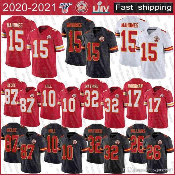 15 patrick mahomes kansas city chief football jersey 87 travis kelce tyrann mathieu tyreek hill mecole hardman damien williams, Black;red
15 patrick mahomes kansas city chief football jersey 87 travis kelce tyrann mathieu tyreek hill mecole hardman damien williams, Black;red