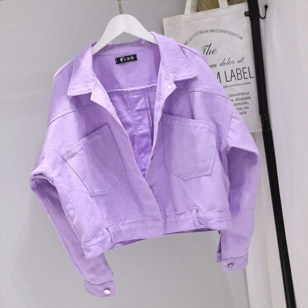 2020 short denim jacket women korean coat casual yellow jean jacket streetwear spring autumn coats and jackets women kj2354, Black;brown
2020 short denim jacket women korean coat casual yellow jean jacket streetwear spring autumn coats and jackets women kj2354, Black;brown