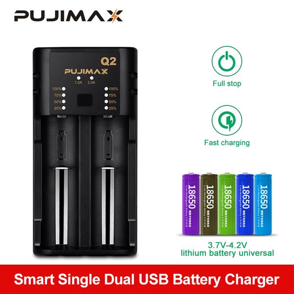 pujimax usb 18650battery charger charging controllable current 26650 18350 14500 26500 21700 li-ion rechargeable battery charger
pujimax usb 18650battery charger charging controllable current 26650 18350 14500 26500 21700 li-ion rechargeable battery charger
