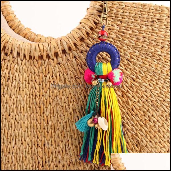 keychains fashion accessories 1pc flower charms wooden beads with pompom keyring colorf jewelry boho style drop delivery 2021 g3vqe, Silver
keychains fashion accessories 1pc flower charms wooden beads with pompom keyring colorf jewelry boho style drop delivery 2021 g3vqe, Silver