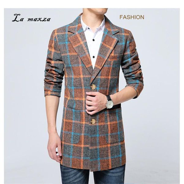 plus size 6xl 2018 plaid mens smart casual coats korean style overcoats fashion winter dress coat mens1, Black
plus size 6xl 2018 plaid mens smart casual coats korean style overcoats fashion winter dress coat mens1, Black