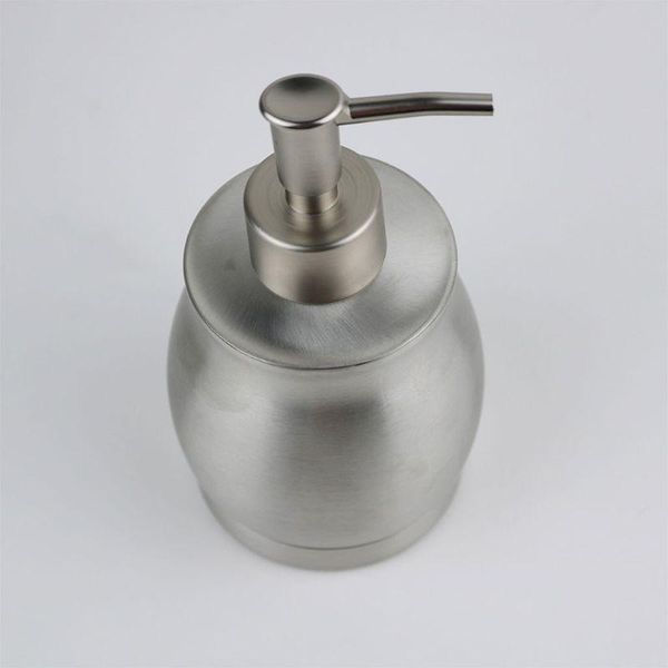 390ml hand soap pump bottle stainless steel bathroom lotion shampoo dispenser l9cc
390ml hand soap pump bottle stainless steel bathroom lotion shampoo dispenser l9cc