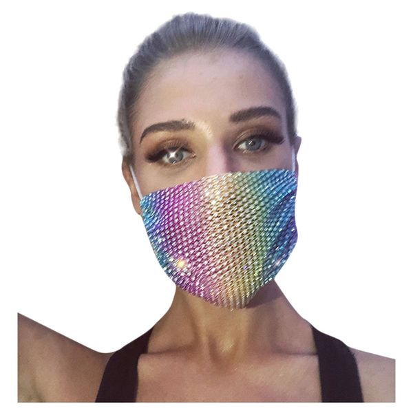 women fashion with bling mask rhinestone for face multicolor designer adjustable strap party masks facemasks
women fashion with bling mask rhinestone for face multicolor designer adjustable strap party masks facemasks
