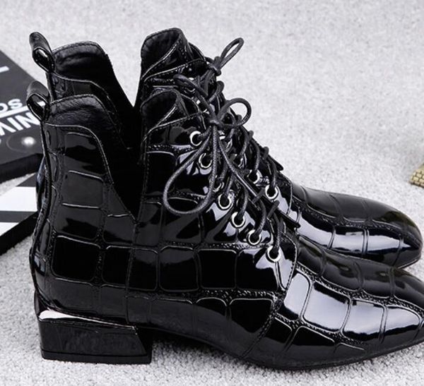 woman flat boots shoes mid-calf booties women boots-women round toe designer low elegant short 2020 leather mid, Black
woman flat boots shoes mid-calf booties women boots-women round toe designer low elegant short 2020 leather mid, Black