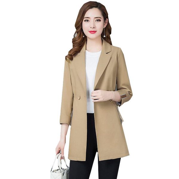 women's trench coats qpipsd2021 spring large size pure color women windbreaker autumn doublebreasted coat long section suit collar fema, Tan;black
women's trench coats qpipsd2021 spring large size pure color women windbreaker autumn doublebreasted coat long section suit collar fema, Tan;black