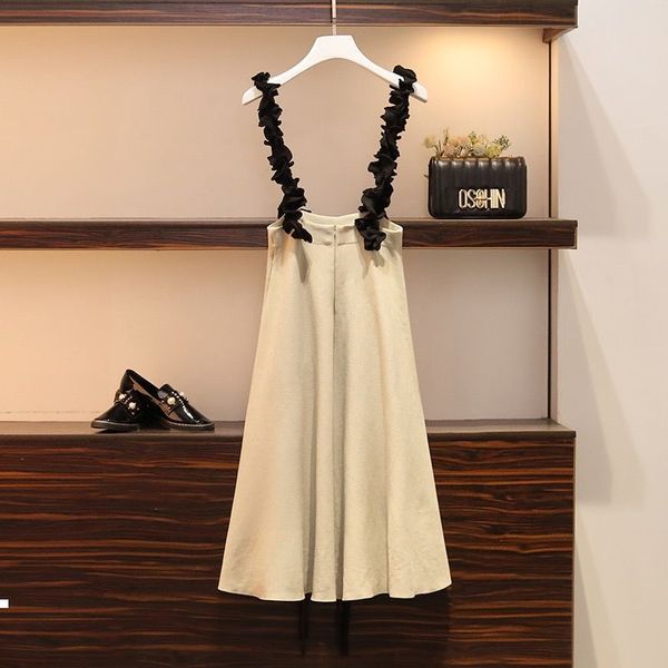 new woman 2021 two joint pieces around the upper neck + skirt suspend elastic waistline mrs 2 piece plus size 4xl y474 vvfo, Gray
new woman 2021 two joint pieces around the upper neck + skirt suspend elastic waistline mrs 2 piece plus size 4xl y474 vvfo, Gray
