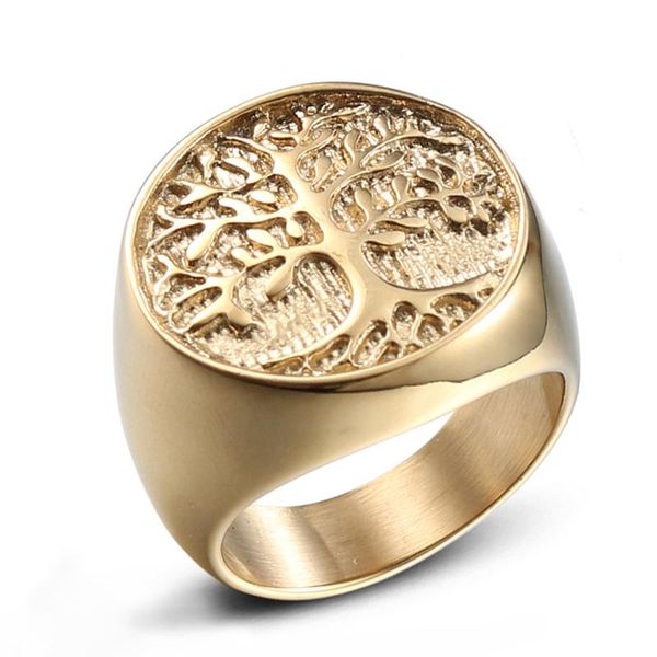 tree of life ring men jewelry gold stainless steel punk jewellery finger rings for man women size 8-13# wholesale, Golden;silver
tree of life ring men jewelry gold stainless steel punk jewellery finger rings for man women size 8-13# wholesale, Golden;silver