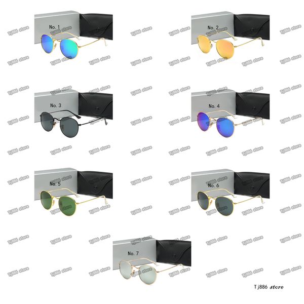 2021 classic round sunglasses brand design, wearing metal gold frame sunglasses, men's, women's mirrors, fashion glass lenses with, White;black
2021 classic round sunglasses brand design, wearing metal gold frame sunglasses, men's, women's mirrors, fashion glass lenses with, White;black