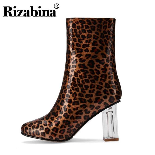 boots rizabina women ankle 2021 fashion leopard winter shoes high heel party warm lady footwear size 32-43, Black
boots rizabina women ankle 2021 fashion leopard winter shoes high heel party warm lady footwear size 32-43, Black
