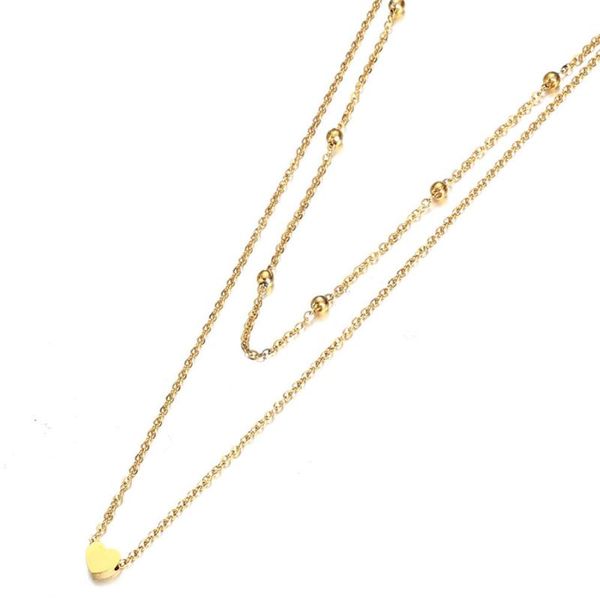 chokers 2021 punk multilayer chains gold color stainless steel heart pendant choker necklaces for women collar jewlery, Golden;silver
chokers 2021 punk multilayer chains gold color stainless steel heart pendant choker necklaces for women collar jewlery, Golden;silver