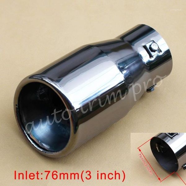 muffler universal 3" inch 76mm caliber car tail exhaust rear pipe tip cover trim vehicle accessories1
muffler universal 3" inch 76mm caliber car tail exhaust rear pipe tip cover trim vehicle accessories1