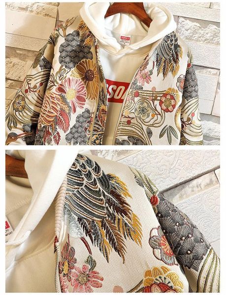 fashion- men jacket coat man hip hop streetwear jacket bomber jacket male clothing sping yokosuka high street coats size m-5xl, Black;brown
fashion- men jacket coat man hip hop streetwear jacket bomber jacket male clothing sping yokosuka high street coats size m-5xl, Black;brown