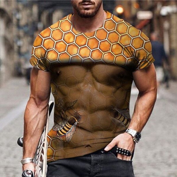 men's t shirt 3d print graphic prints muscle bee crew neck daily holiday print short sleeve casual designer big and tall brown 280n#, White;black
men's t shirt 3d print graphic prints muscle bee crew neck daily holiday print short sleeve casual designer big and tall brown 280n#, White;black