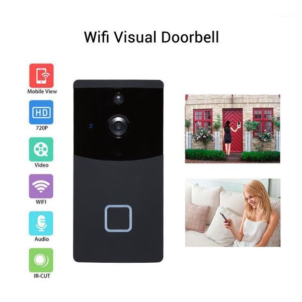 waterproof smart wifi security doorbell ring camera remote control video-eye for door ir night vision wireless visual intercom1
waterproof smart wifi security doorbell ring camera remote control video-eye for door ir night vision wireless visual intercom1