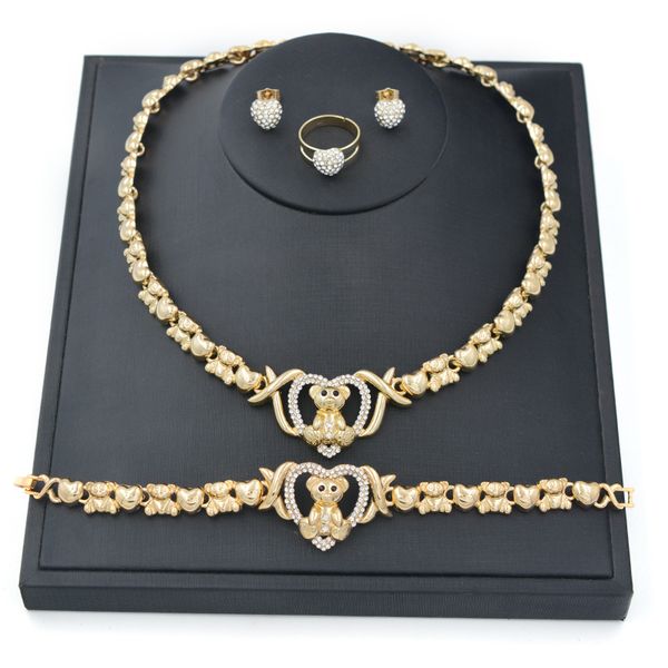 mom gifts zircon jewelry necklaces 14k gold charm bracelet womens jewelry wedding braclets earrings for women set, Black
mom gifts zircon jewelry necklaces 14k gold charm bracelet womens jewelry wedding braclets earrings for women set, Black