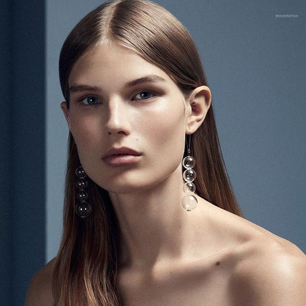 original unique bulbs dangle earrings for women 2020 cool clear glass ball long drop earrings jewelry femme1, Silver
original unique bulbs dangle earrings for women 2020 cool clear glass ball long drop earrings jewelry femme1, Silver