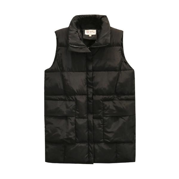 winter women vest coat oversize padded jacket simple big pocket down cotton warm outerwear fashion casual loose clothes 2021, Black;white
winter women vest coat oversize padded jacket simple big pocket down cotton warm outerwear fashion casual loose clothes 2021, Black;white