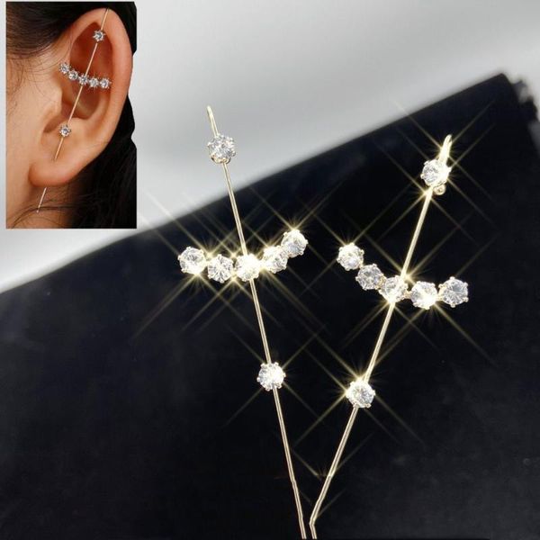 mestilo korean gold color long geometric rhinestone stud earrings ear hook piercing clips ear for women classic jewelry gifts, Golden;silver
mestilo korean gold color long geometric rhinestone stud earrings ear hook piercing clips ear for women classic jewelry gifts, Golden;silver