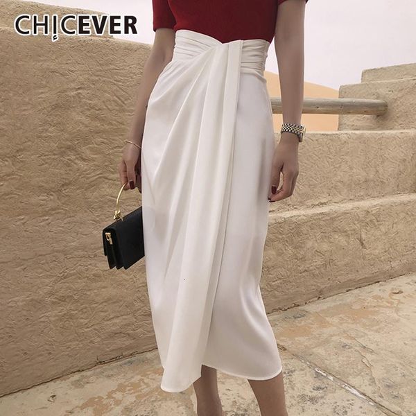 skirts chicever elegant casual skirt for women asymmetrical high waist ruched front split loose female 2021 fashion clothing, Black
skirts chicever elegant casual skirt for women asymmetrical high waist ruched front split loose female 2021 fashion clothing, Black