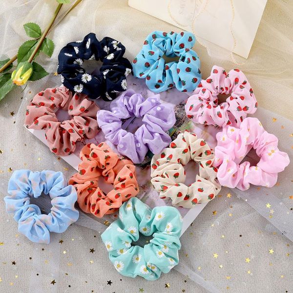 fashion scrunchies for woman girls cute strawberry flowers elastic hair bands ponytail ties rope korean hair accessories
fashion scrunchies for woman girls cute strawberry flowers elastic hair bands ponytail ties rope korean hair accessories