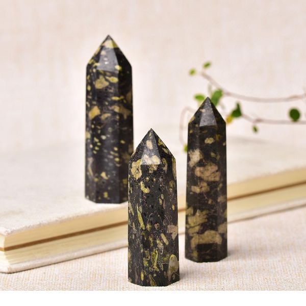 1pc natural crystal point fireworks stone healing stone tower quartz wand beautiful ornament for home decor energy pyra jllldp, Black
1pc natural crystal point fireworks stone healing stone tower quartz wand beautiful ornament for home decor energy pyra jllldp, Black