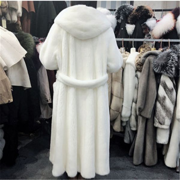 hooded winter new 2020 fur outerwear female fashion plus size solid long fur coat high-end warm mink fur jacket coat women parkx1019, Black
hooded winter new 2020 fur outerwear female fashion plus size solid long fur coat high-end warm mink fur jacket coat women parkx1019, Black